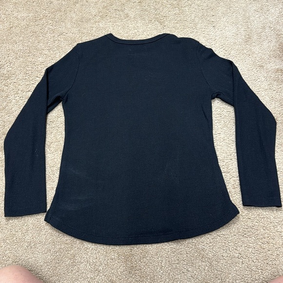 Alpha Forward women waffle long sleeve tee. Small - Picture 5 of 5